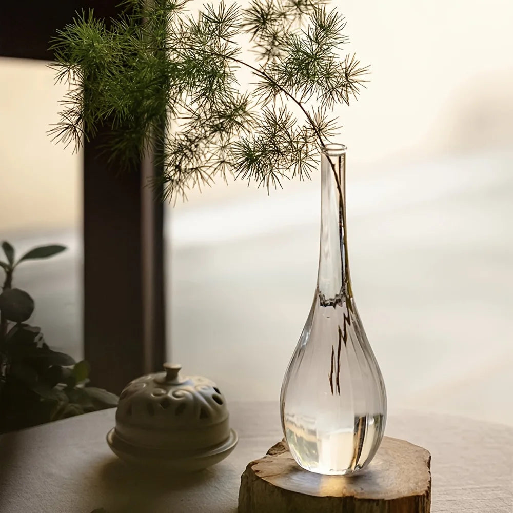 Zen Glass Bud Vase