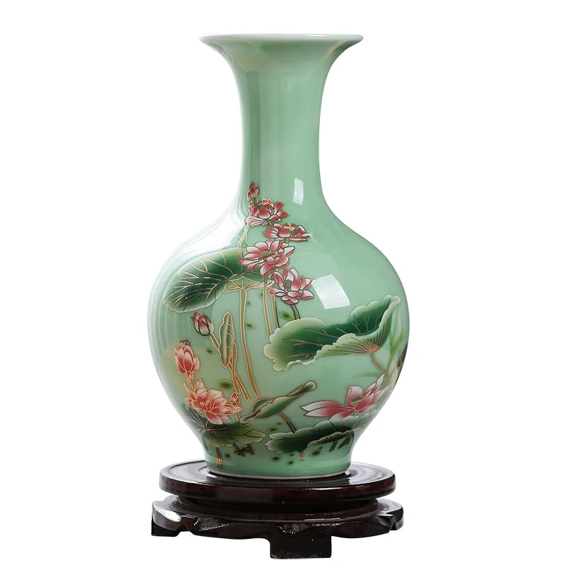 Celadon Porcelain Vase