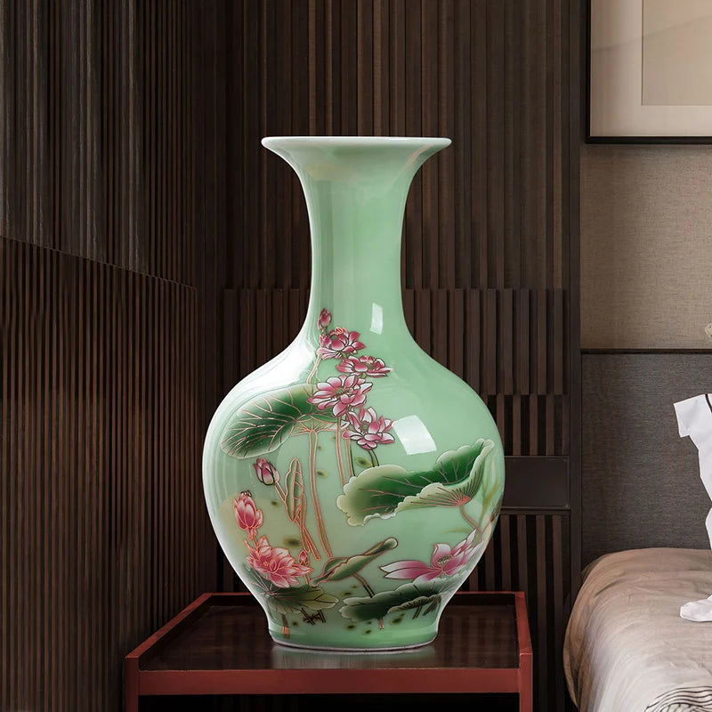 Celadon Porcelain Vase