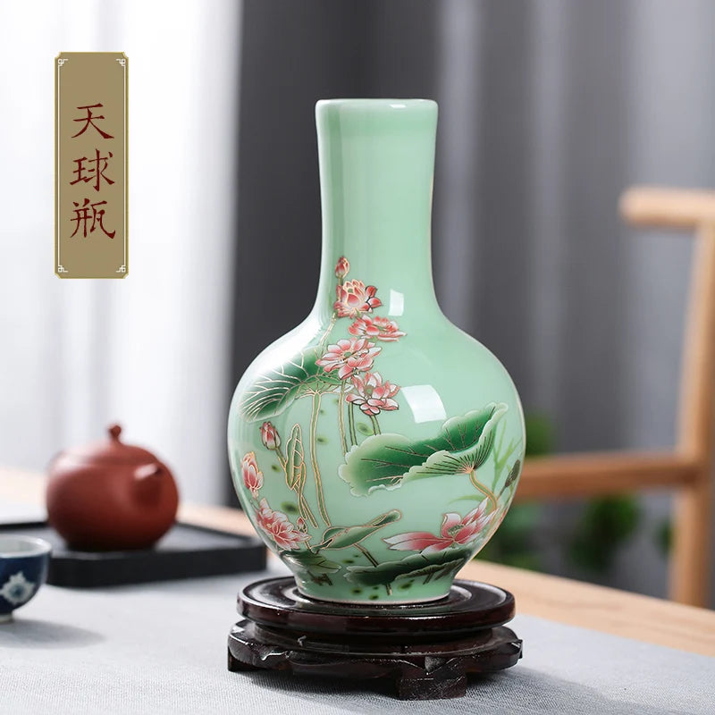 Celadon Porcelain Vase