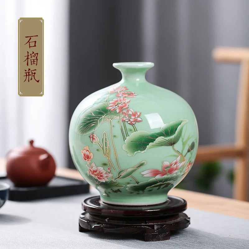 Celadon Porcelain Vase