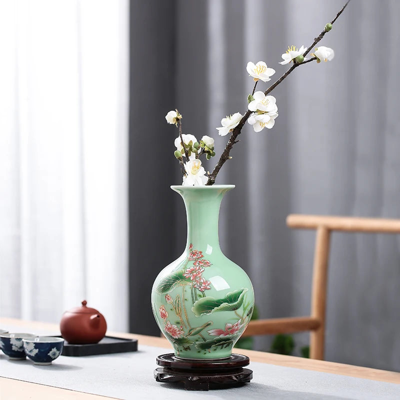 Celadon Porcelain Vase