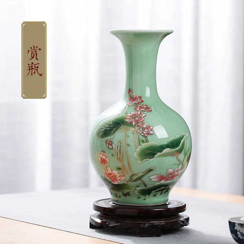 Celadon Porcelain Vase