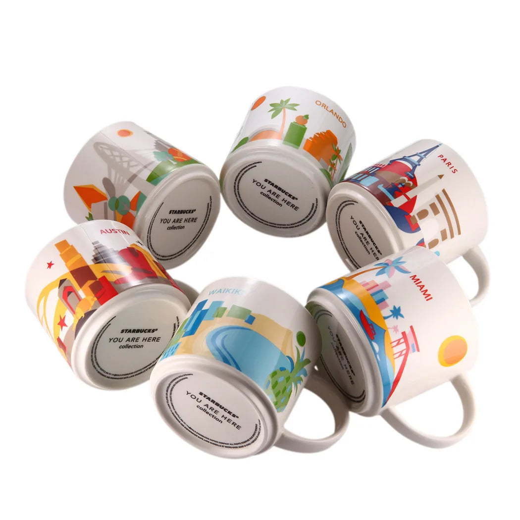 City Ceramic Mug, 400ml