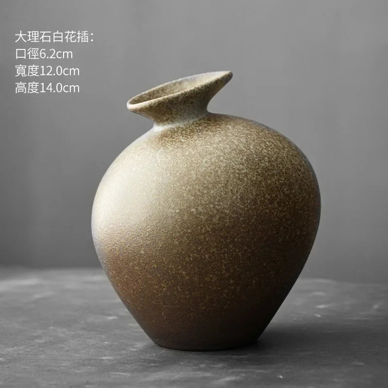 Black Terracotta Vase
