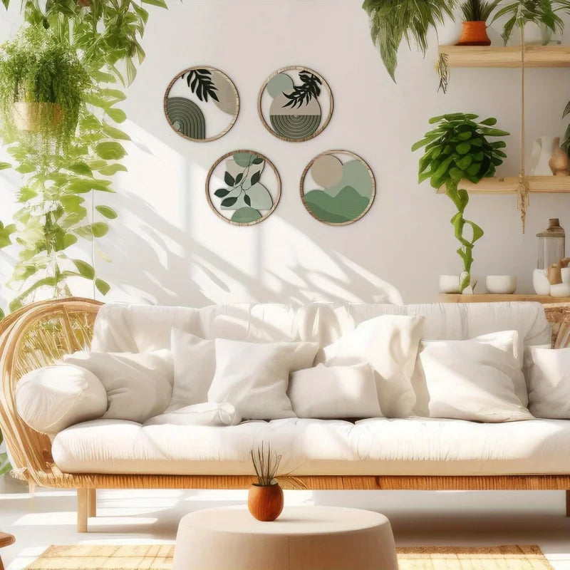 Geometric Wall Art Set of 4