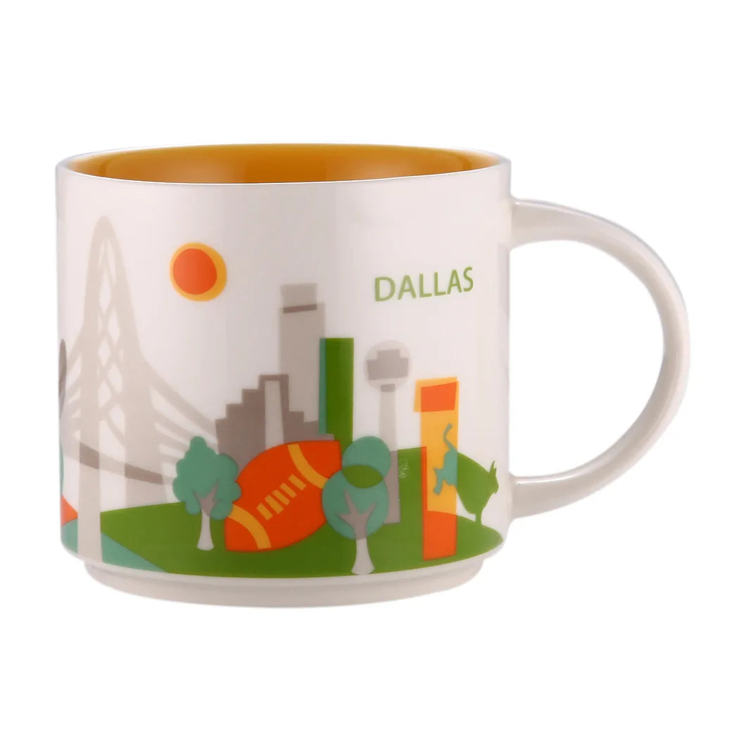 City Ceramic Mug, 400ml