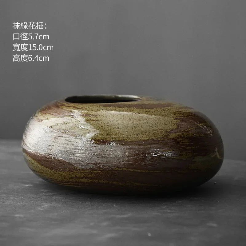 Black Terracotta Vase