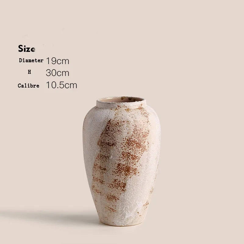 Wabi-Sabi Ceramic Vase