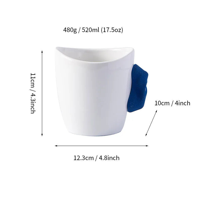 Irregular Ceramic Mug
