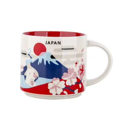 City Ceramic Mug, 400ml