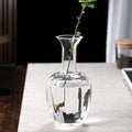 Clear Glass Zen Vase