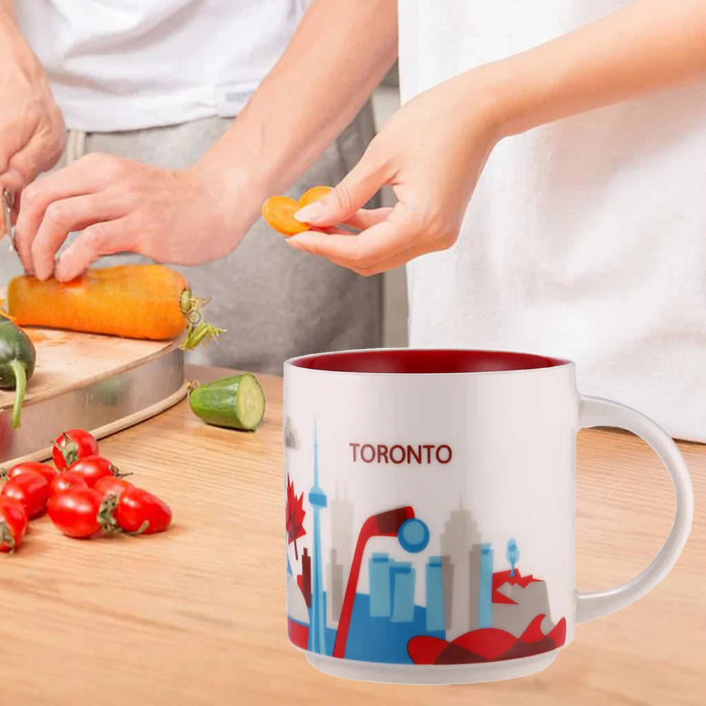 City Ceramic Mug, 400ml