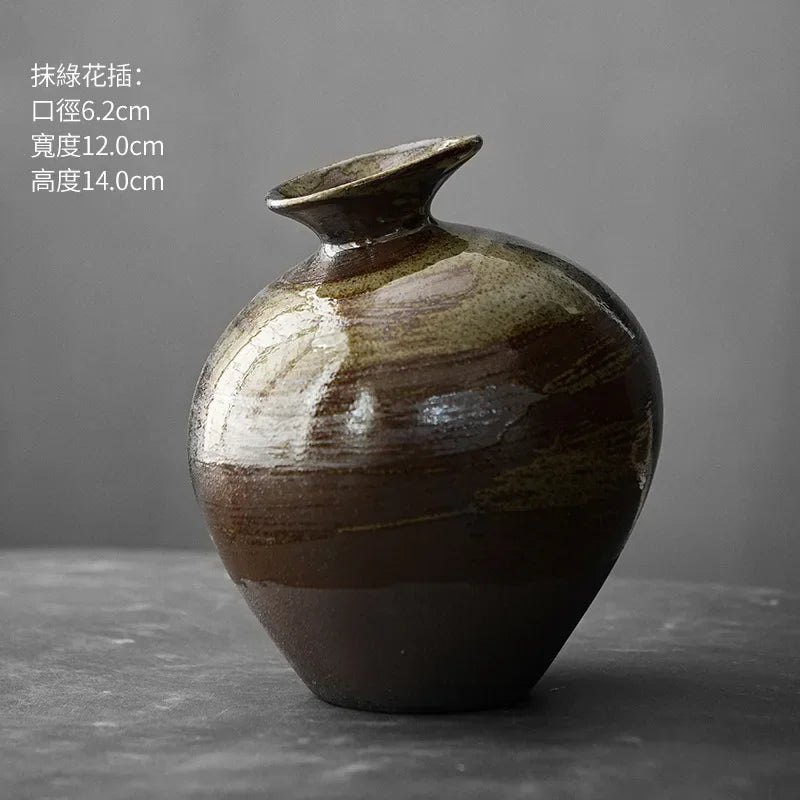Black Terracotta Vase