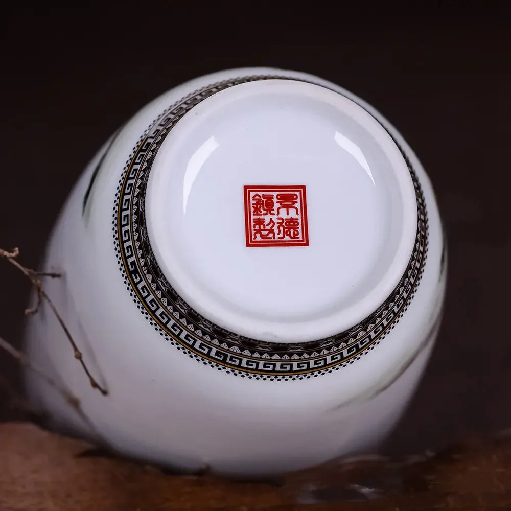 Jingdezhen Ceramic Vase, Tall