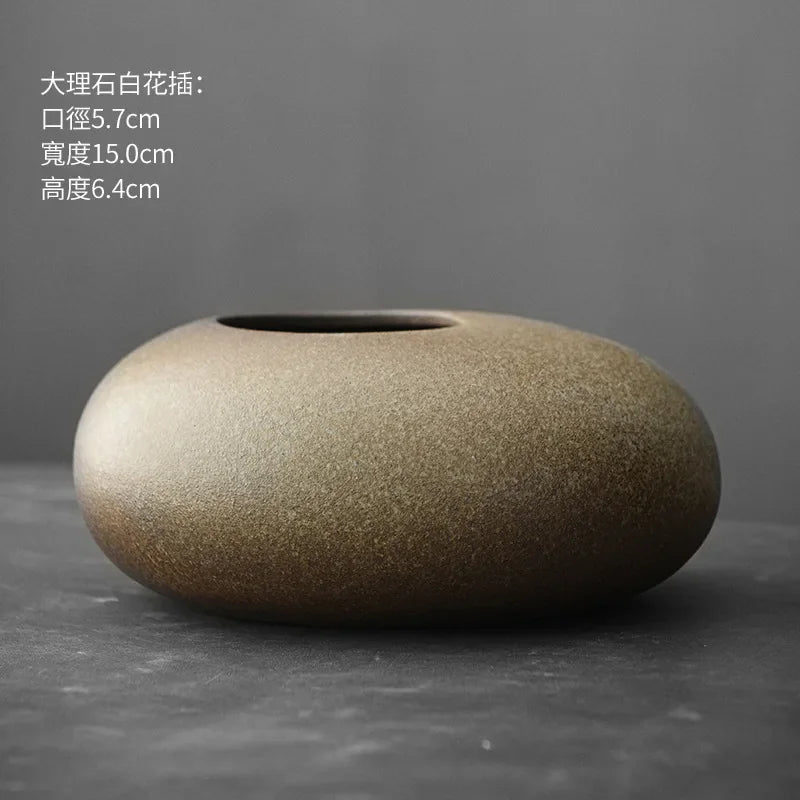 Black Terracotta Vase