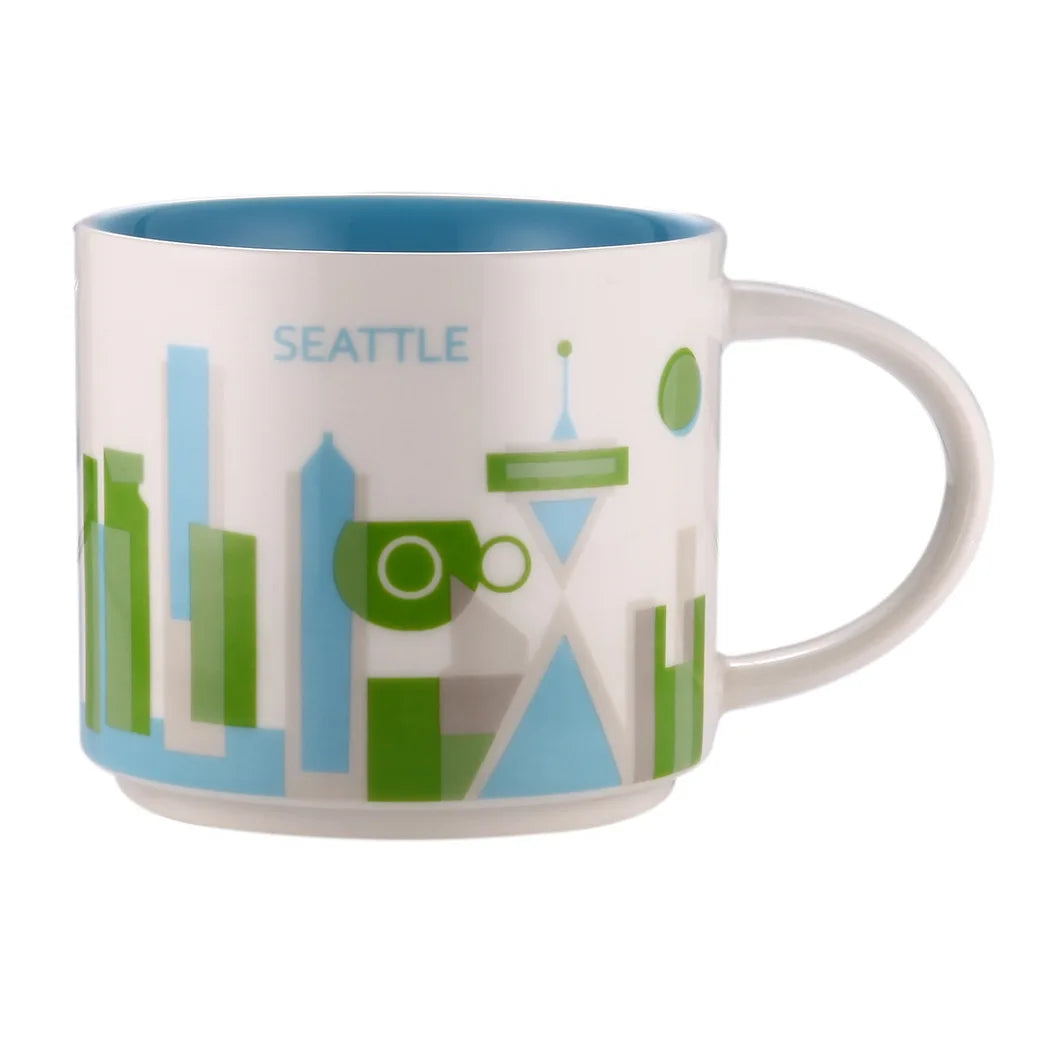 City Ceramic Mug, 400ml