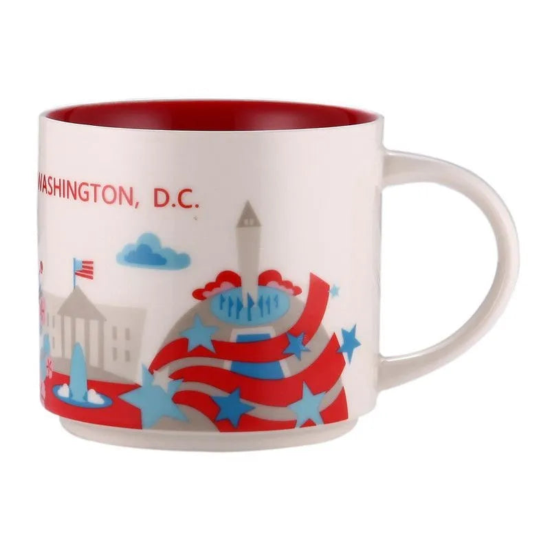 City Ceramic Mug, 400ml