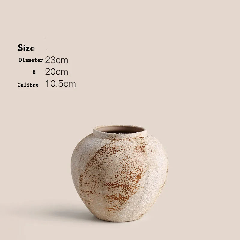Wabi-Sabi Ceramic Vase