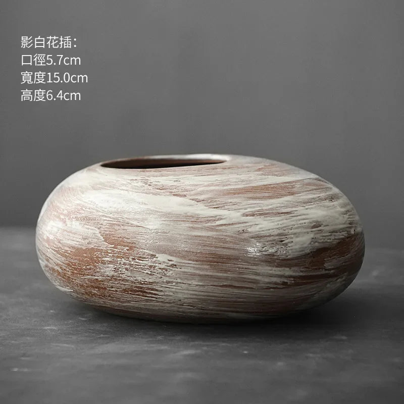 Black Terracotta Vase