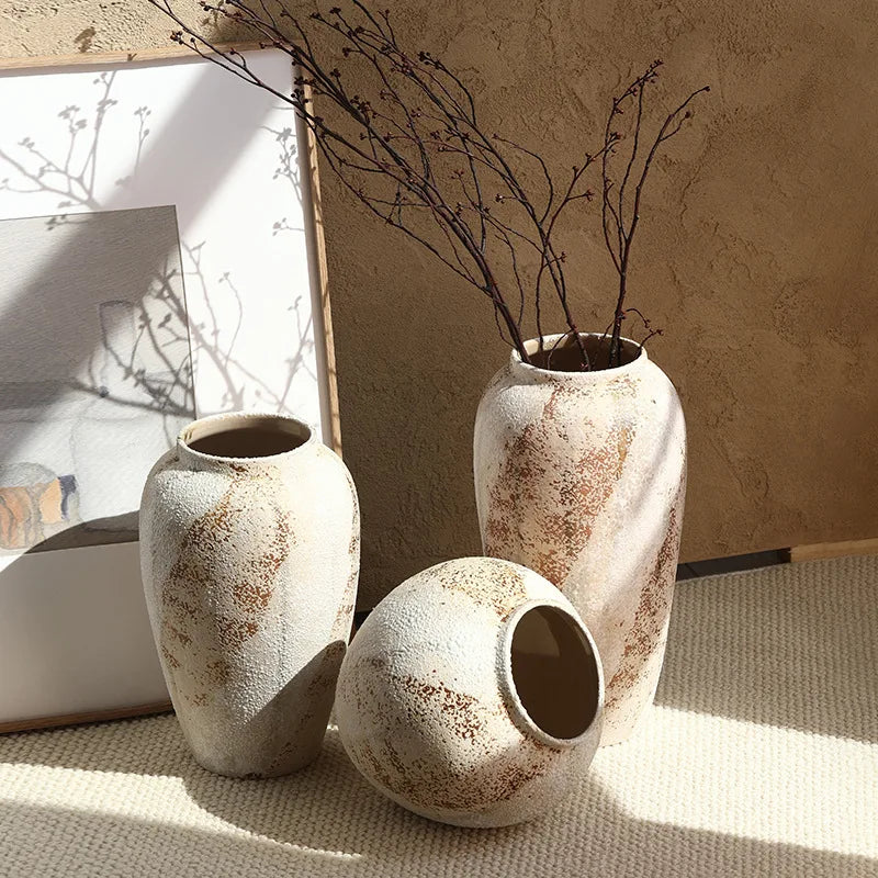 Wabi-Sabi Ceramic Vase