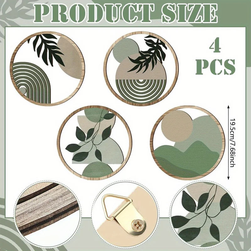 Geometric Wall Art Set of 4