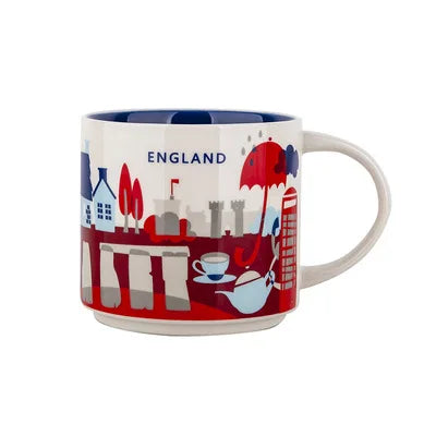 City Ceramic Mug, 400ml