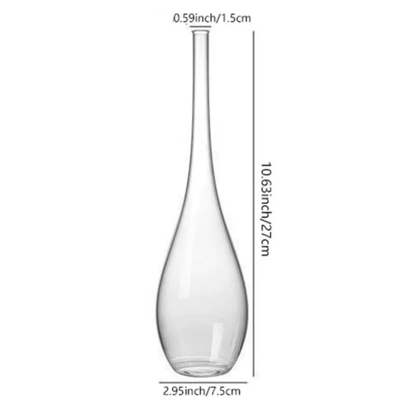 Zen Glass Bud Vase
