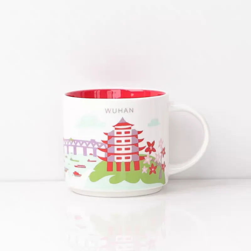 City Ceramic Mug, 400ml