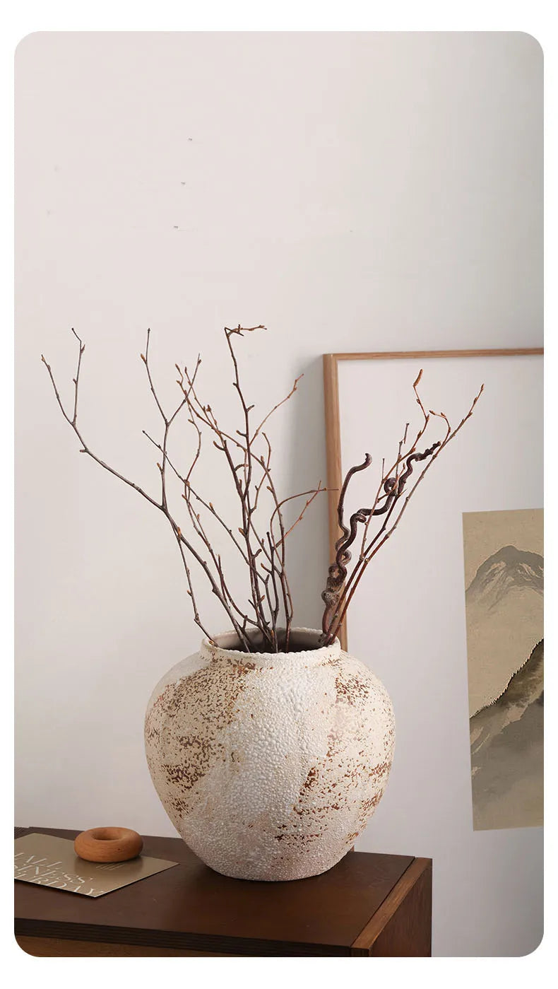 Wabi-Sabi Ceramic Vase