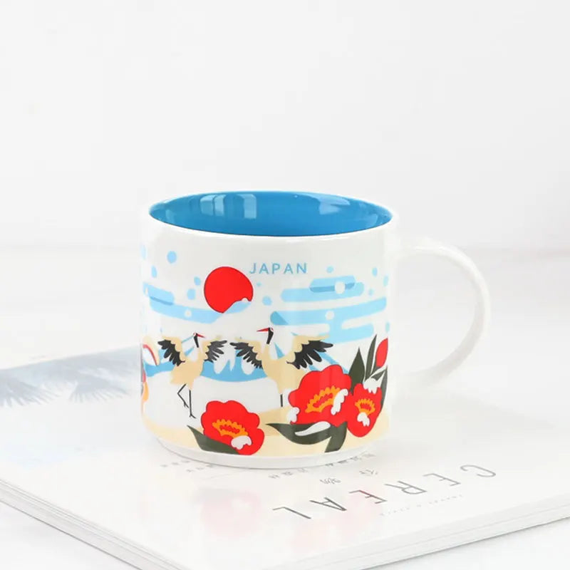 City Ceramic Mug, 400ml