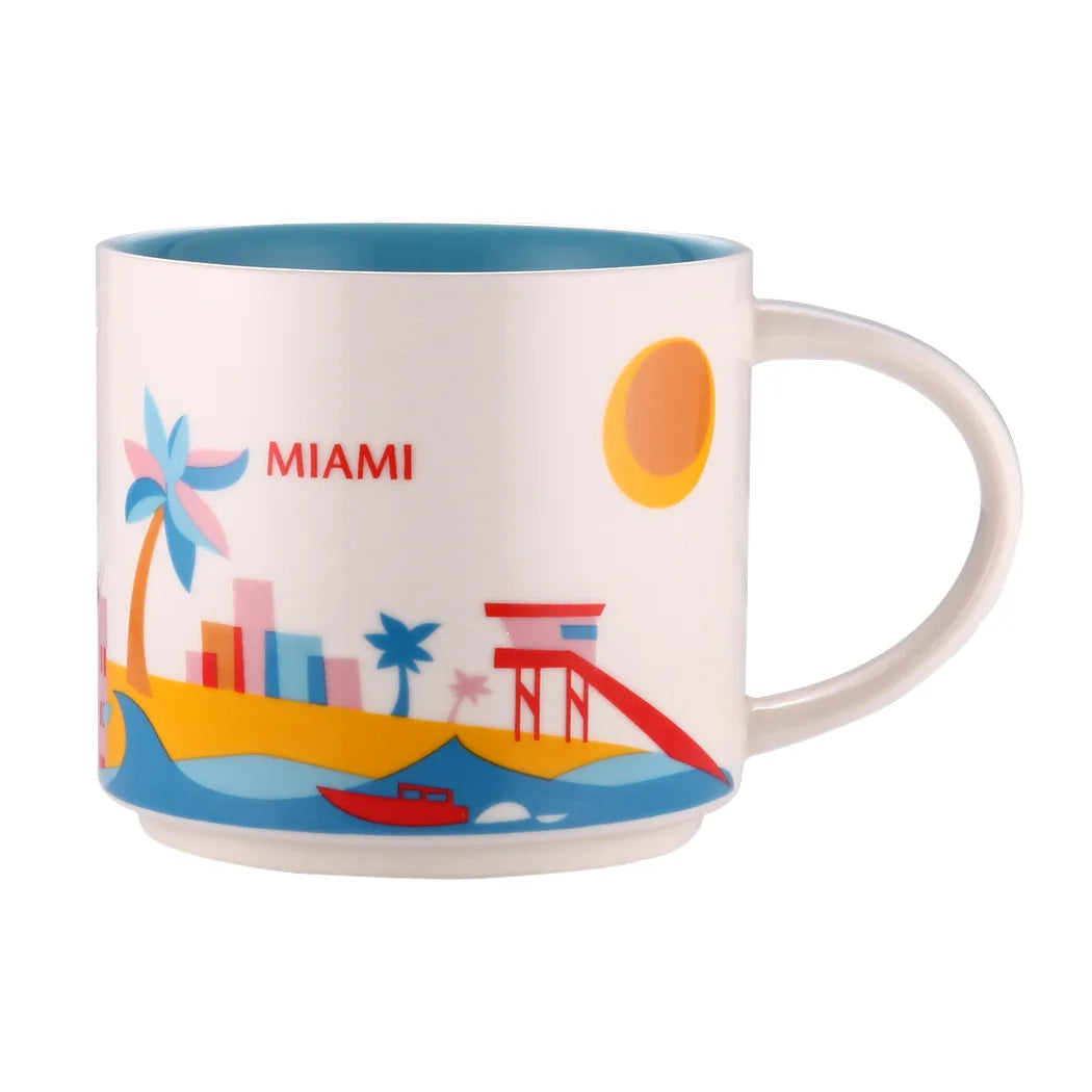 City Ceramic Mug, 400ml