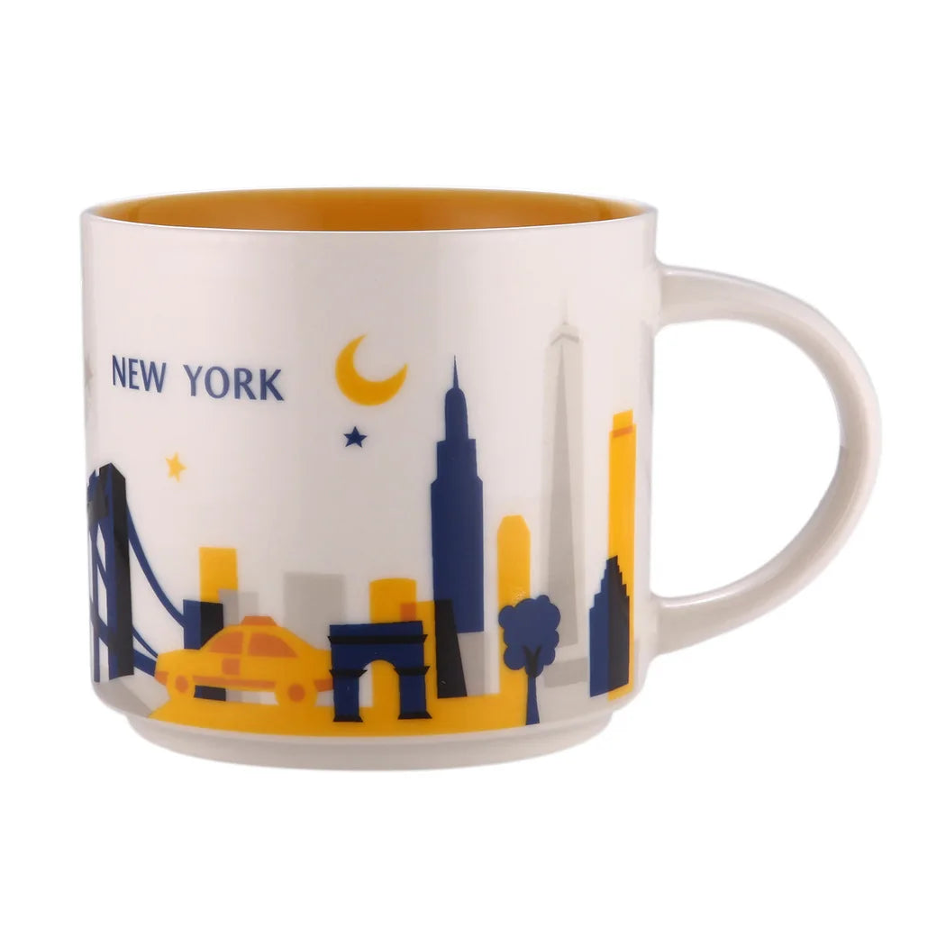 City Ceramic Mug, 400ml